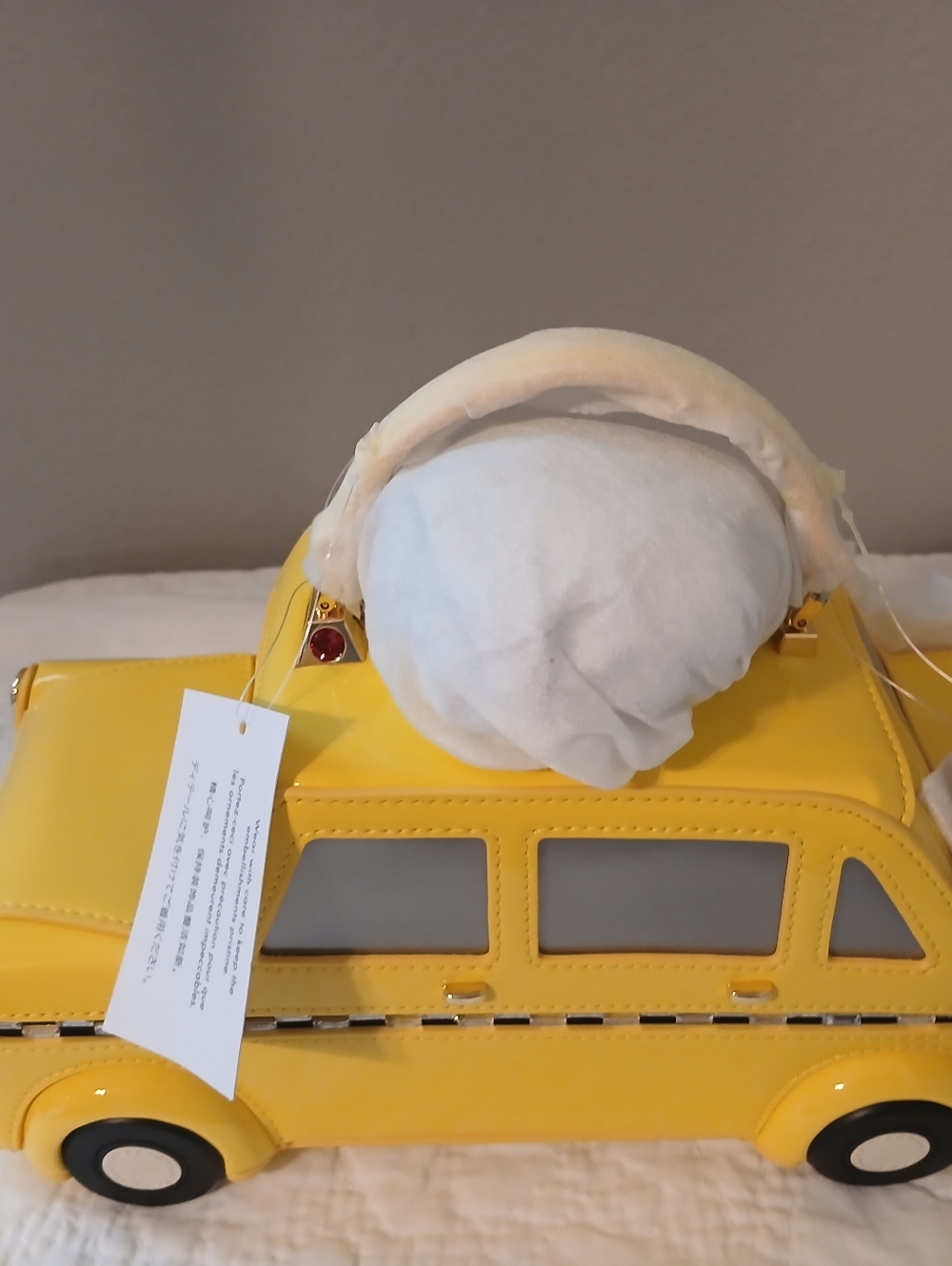 Kate Spade New York Yellow Taxi NYC 3D “Kate’s Taxi” Crossbody NWT - Picture 3 of 6